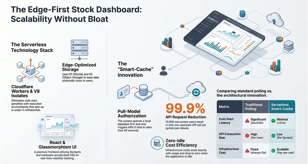 Real-time stocks dashboard